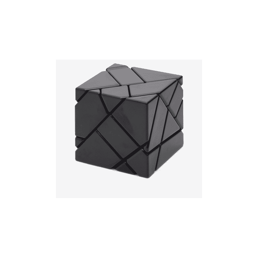 Ghost Cube 3x3 + Stickers Silver et Gold