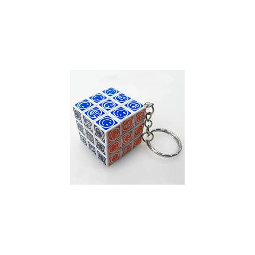 Smiling Faces cube Porte clefs