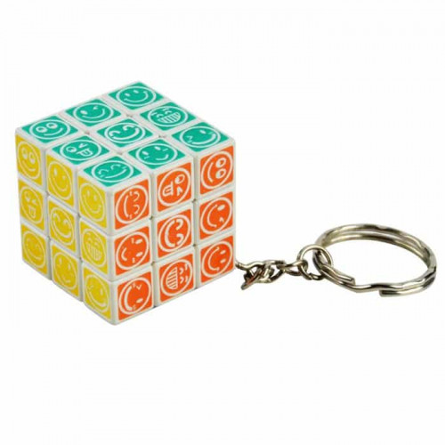 Smiling Faces cube Porte clefs