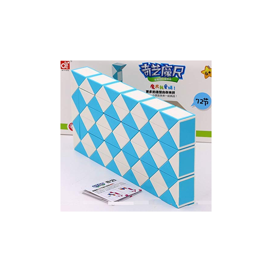 QiYi Snake Puzzle Créatif 72 éléments