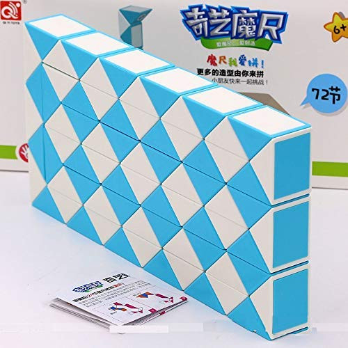 QiYi Snake Puzzle Créatif 72 éléments