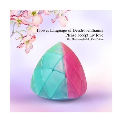 Qiyi Mastermorphix 3x3 Jelly Stickerless