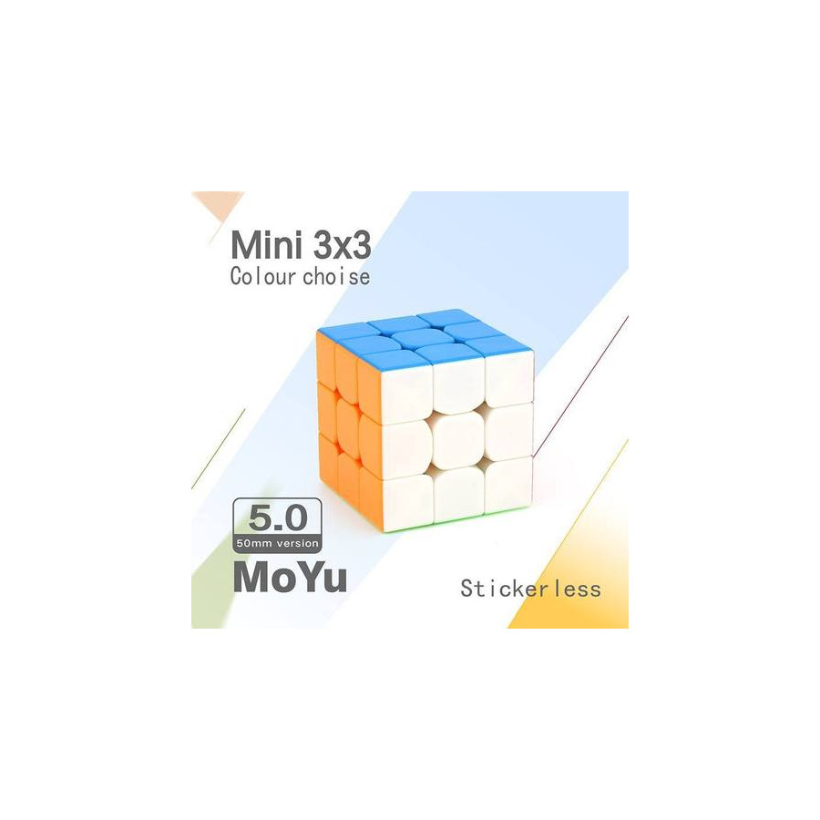 MF Mini cube porte clefs 3x3 50 mm