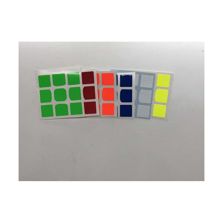 Stickers 3x3 Moyu GTS 2 WR Stickers 3x3 Moyu GTS 2 WR