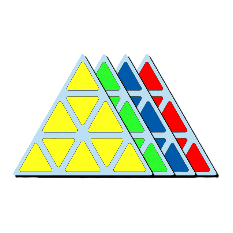 Stickers Pyraminx Standards