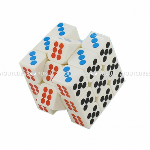MF Dice cube - Cube Dés 3x3 MofangJiaoshi