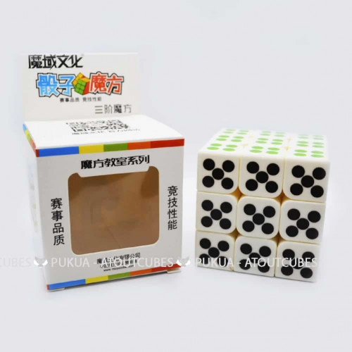MF Dice cube - Cube Dés 3x3 MofangJiaoshi