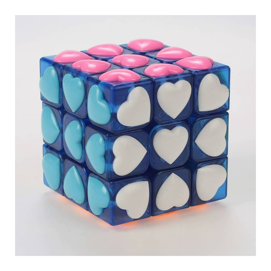Cube 3x3 pastilles Coeurs
