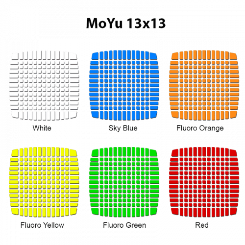 Stickers Moyu 13x13