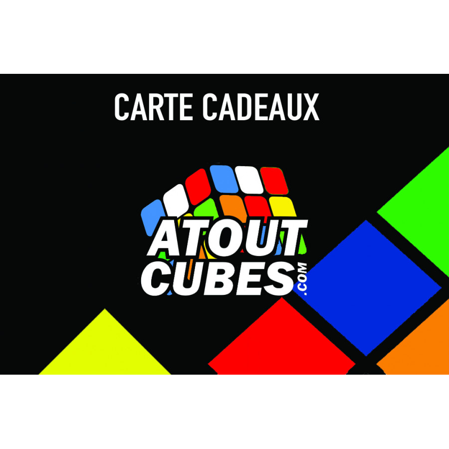 Carte cadeau Atoutcubes