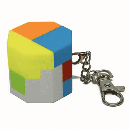 Octogonal Puzzle porte clefs