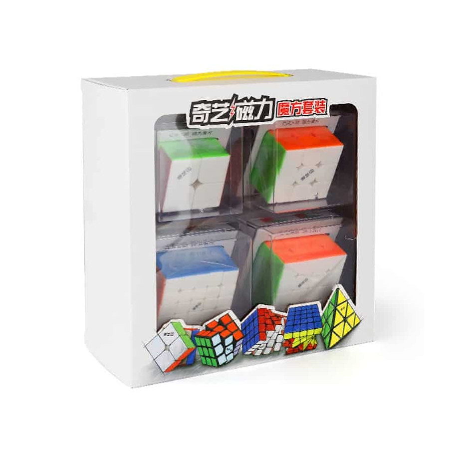 Pack Qiyi MS 4 cubes Magnetiques