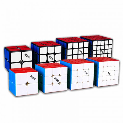 Pack Qiyi MS 4 cubes Magnetiques