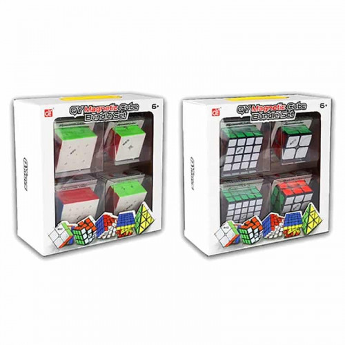 Pack Qiyi MS 4 cubes Magnetiques