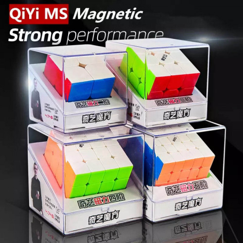 Pack Qiyi MS 4 cubes Magnetiques