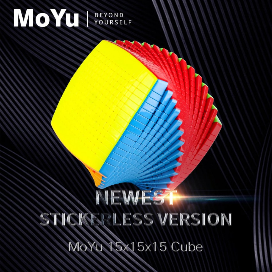 Moyu 15x15x15 Stickerless Moyu 15x15x15 Stickerless