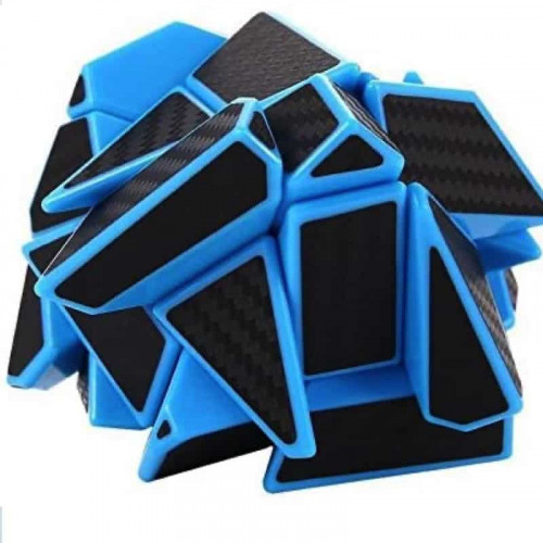 Ghost Cube 3x3 Bleu Noir Carbone