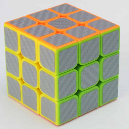 ZCube 3x3 Fibre de carbone Argent