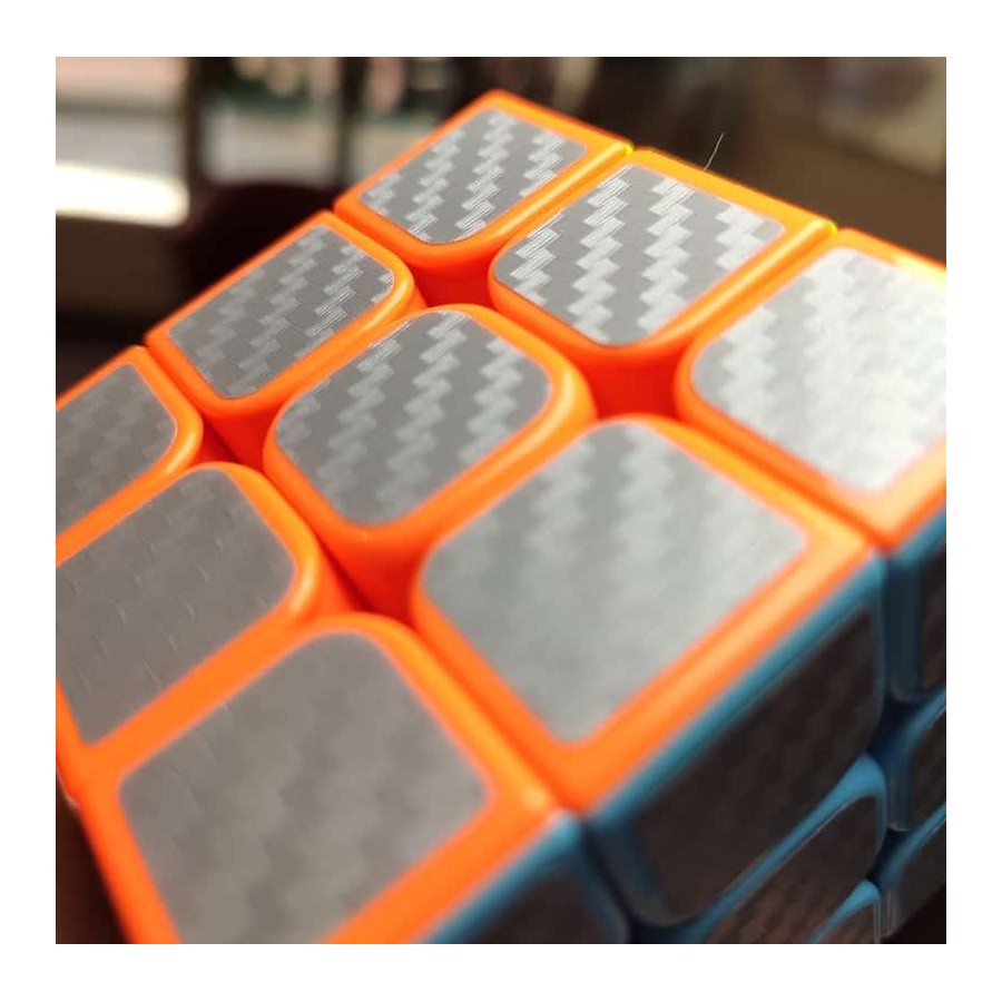 ZCube 3x3 Fibre de carbone Argent