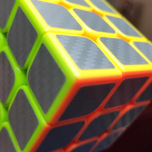 ZCube 3x3 Fibre de carbone Argent