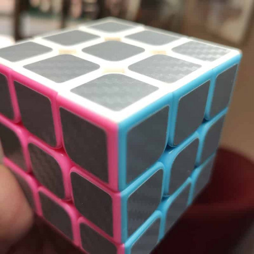 ZCube 3x3 Fibre de carbone Argent