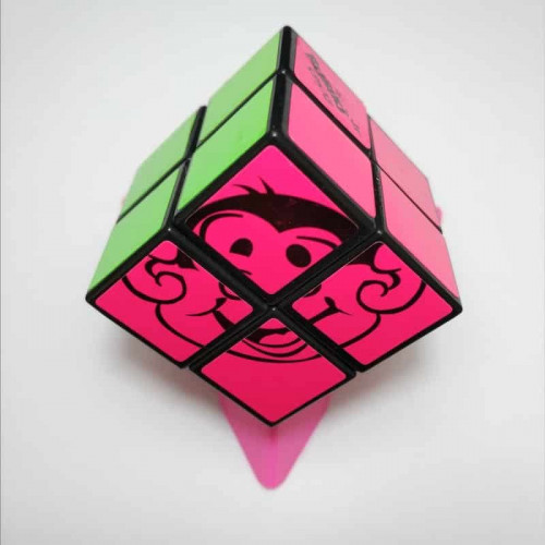 Rubik's Junior 2x2 Pink