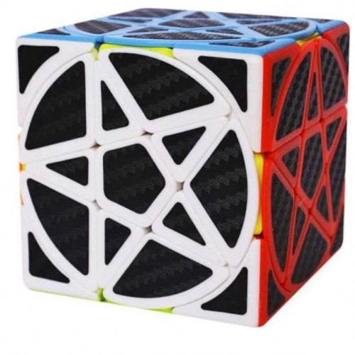 Pentacle cube Carbone