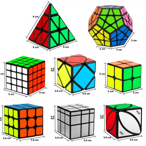 Qiyi Coffret Luxe (8 cubes en 1)