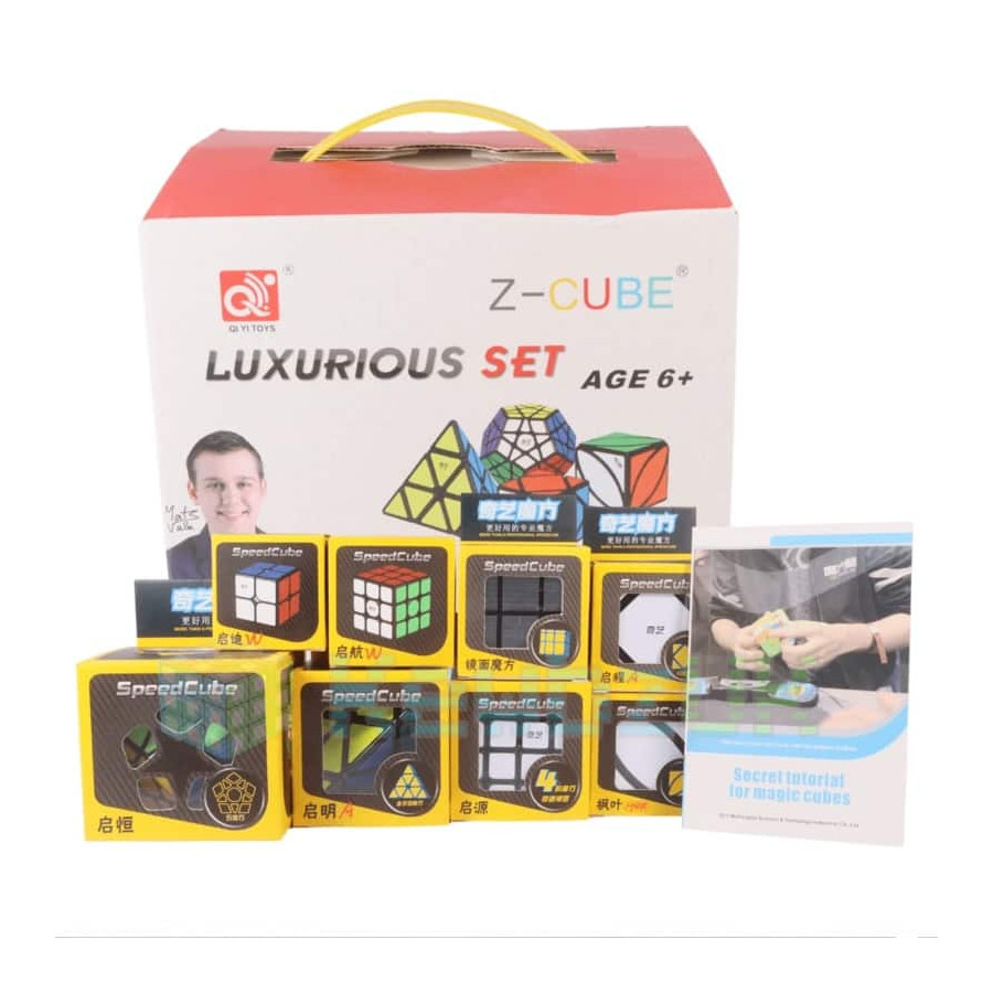 Qiyi Coffret Luxe (8 cubes en 1)