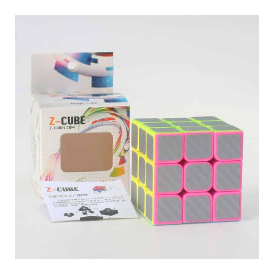 ZCube 3x3 Fibre de carbone Argent