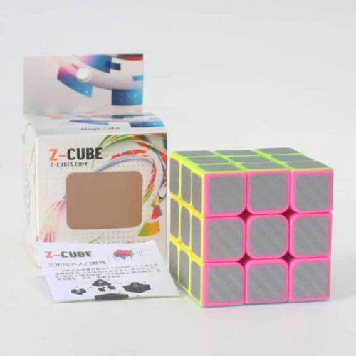 ZCube 3x3 Fibre de carbone Argent