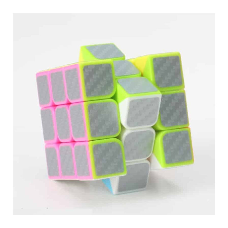 ZCube 3x3 Fibre de carbone Argent