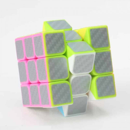 ZCube 3x3 Fibre de carbone Argent