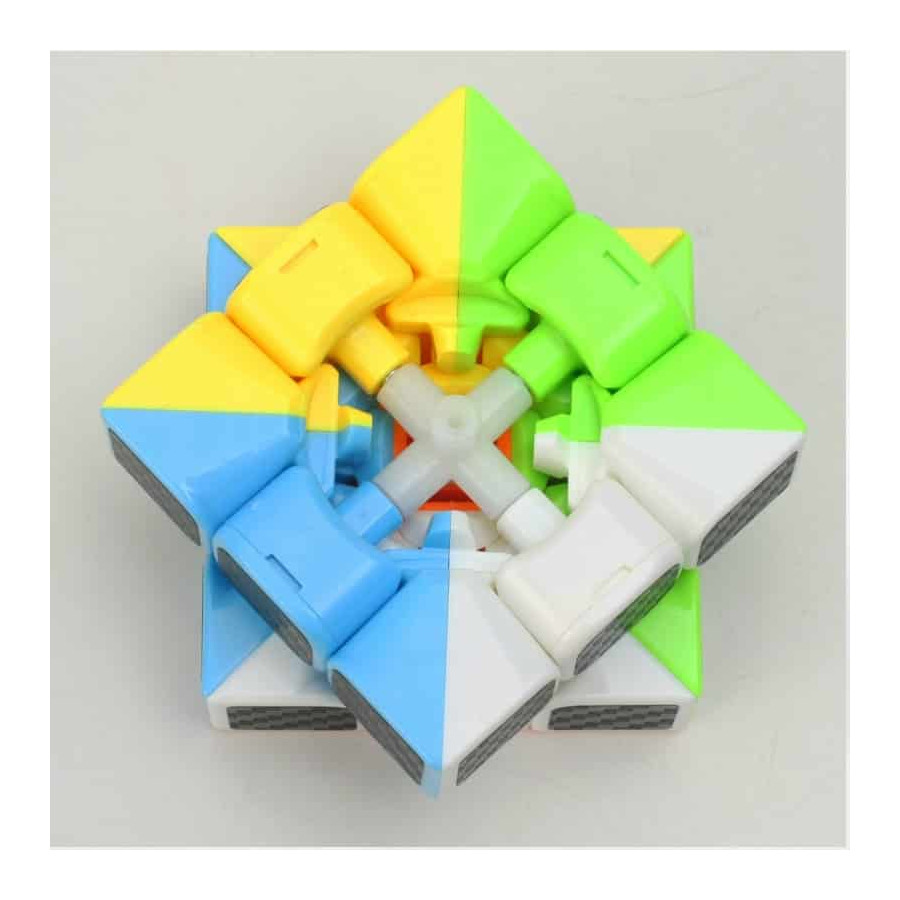 ZCube 3x3 Fibre de carbone Argent