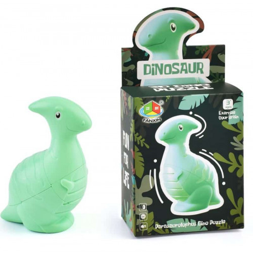 Dinosaure Parasaurolophus 3x2x2