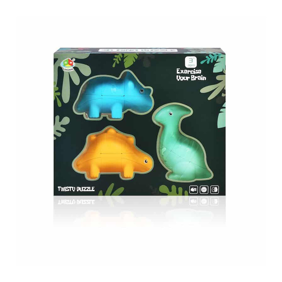 Pack 3 cubes Dinosaures v1