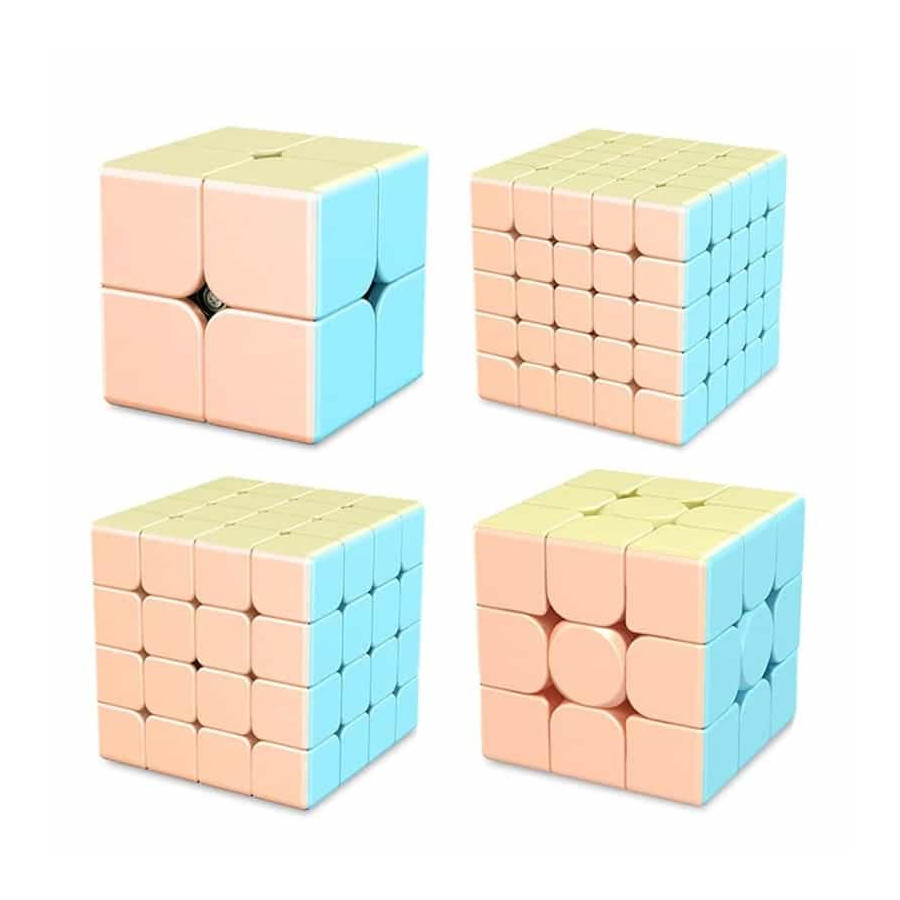 Meilong Pack 4 cubes Macaron