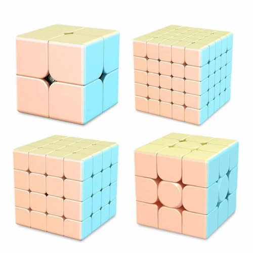 Meilong Pack 4 cubes Macaron