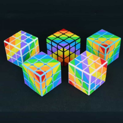 YJ Mirror 3x3 Rainbow