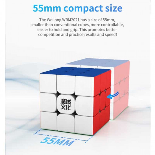 MoYu Weilong WRM 2021 Magnetic 3x3 Lite