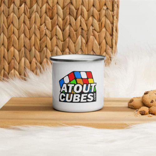 Mug émaillé Atoutcubes