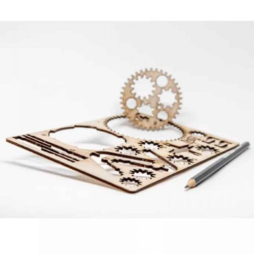 Toupie en bois Steampunk - Toupunk