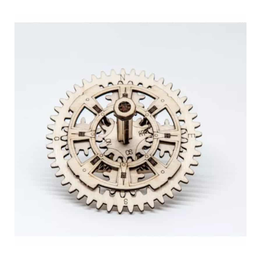 Toupie en bois Steampunk - Toupunk