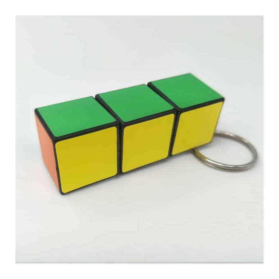 Porte clefs cube 1x1x3