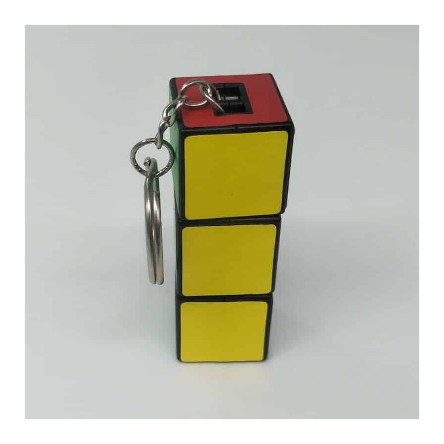 Porte clefs cube 1x1x3