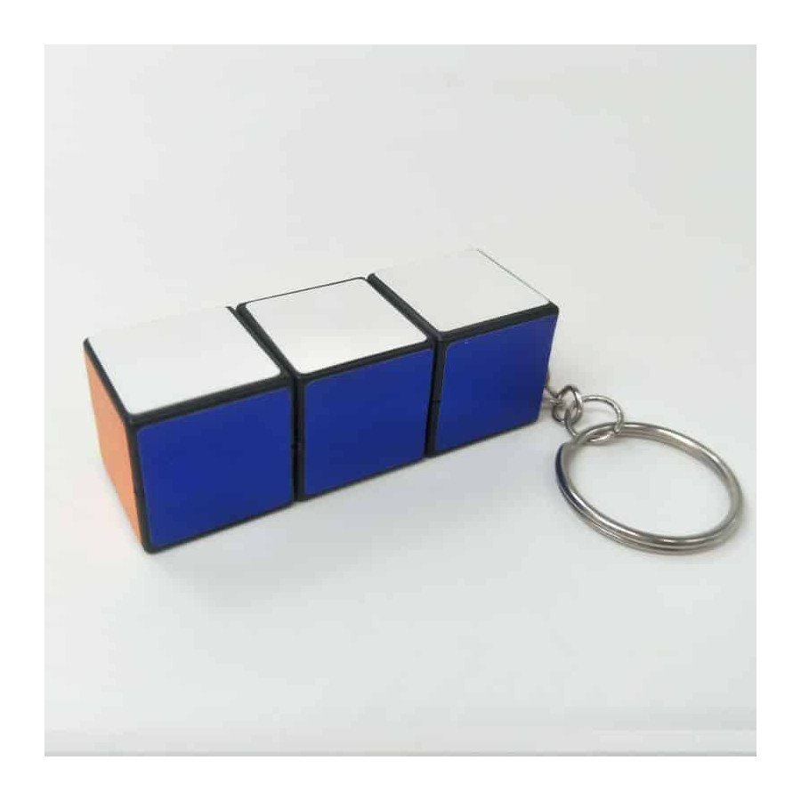 Porte clefs cube 1x1x3