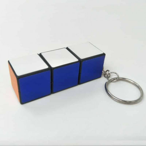Porte clefs cube 1x1x3