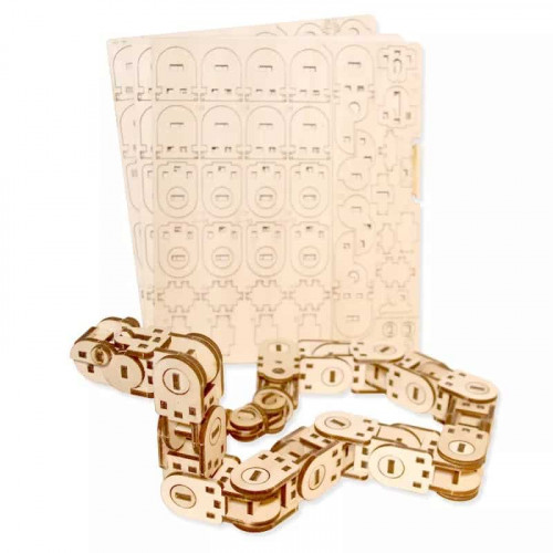 Jeu de construction en bois Serpento