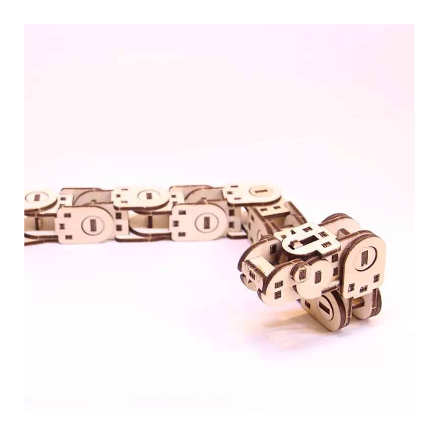 Jeu de construction en bois Serpento