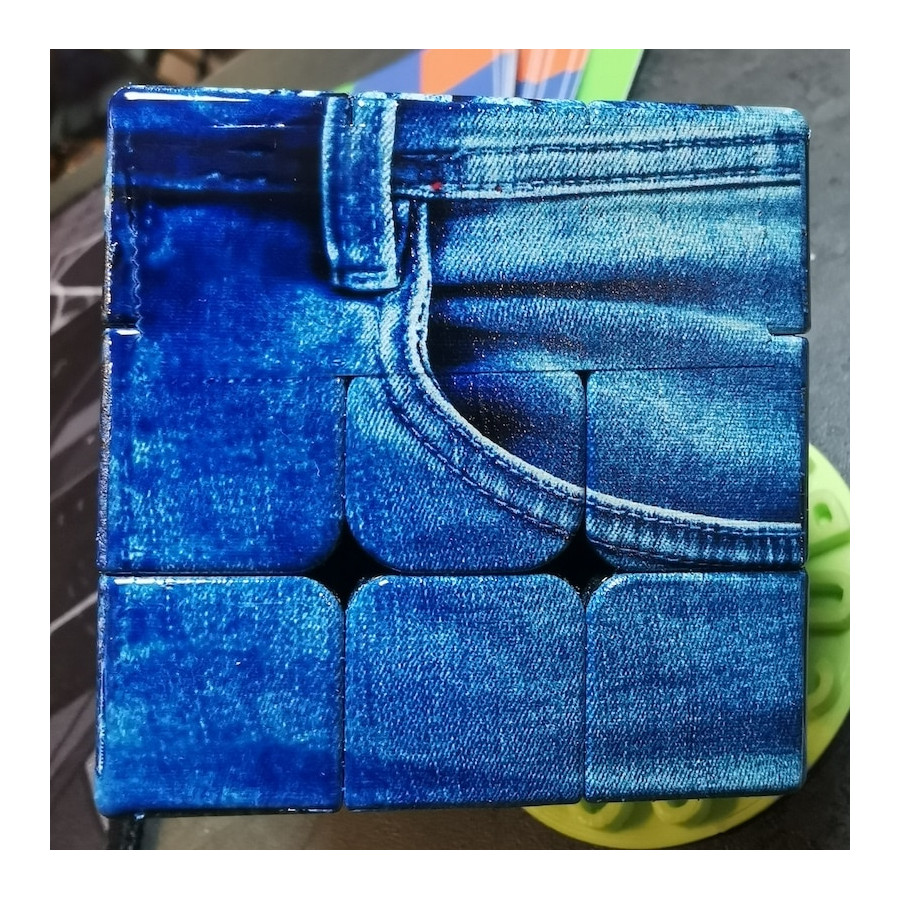 Cube en Jean